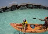 caiaque no Anantara Dhigu