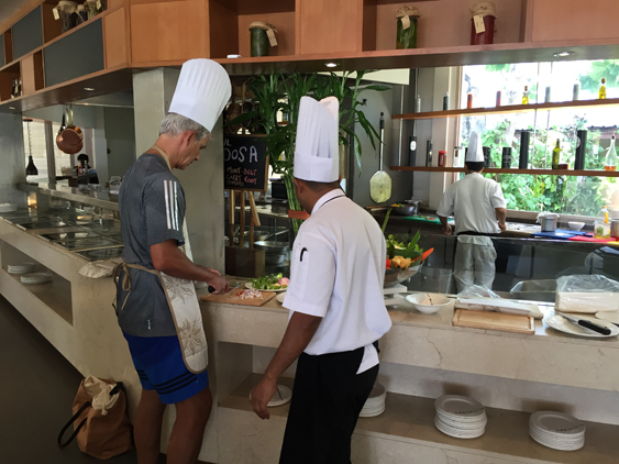 cooking class no Anantara Veli