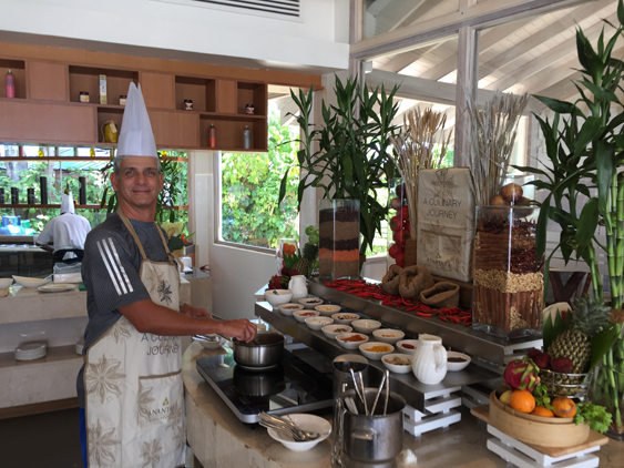 cooking class no Anantara Veli