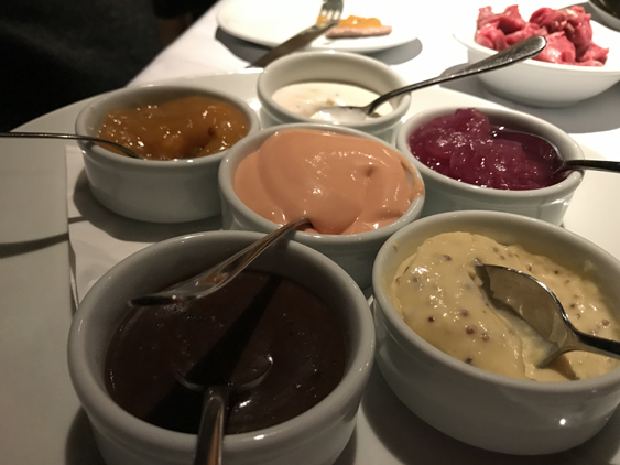 molhos do fondue