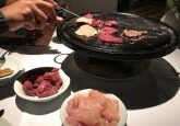 fondue de carne e frango
