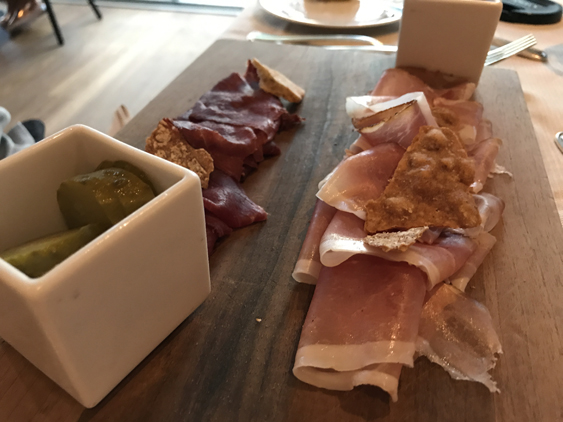 menu de 4 pratos