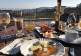 café da manhã ao ar livre