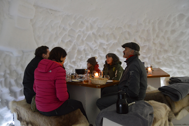 Fondue em Adelboden