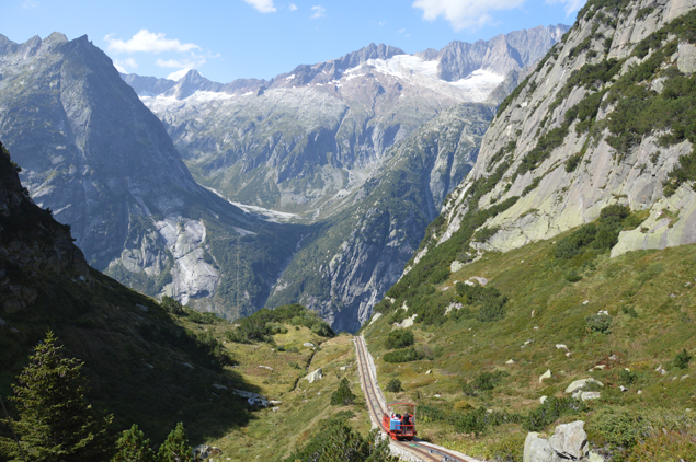 Gelmerbahn – funicular inclinado