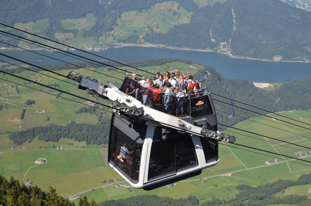 Stanserhorn – teleférico conversível