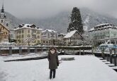 Inverno em Weggis (lago Lucerna)