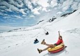 Snow Tube no monte titlis