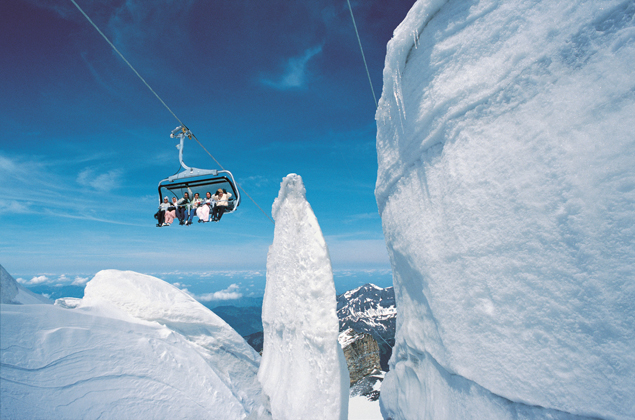 Ice Flyer – Mt. Titlis Engelberg (Foto Divulgação)