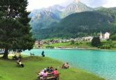 Lago Santa Caterina em Auronzo di Cadore