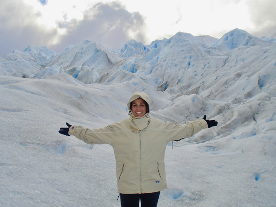 Mini trekking sobre o glaciar