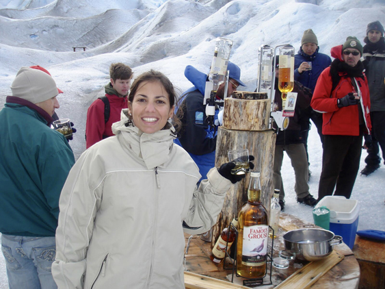 Mini trekking sobre o glaciar