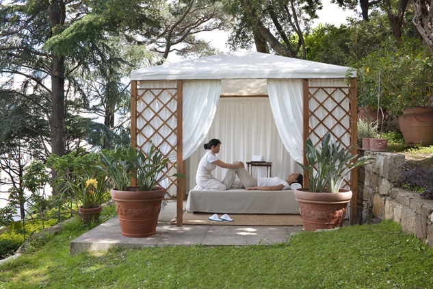 gazebo na área externa- foto divulgação