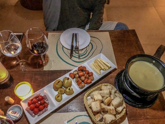 fondue de queijo