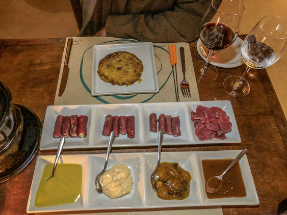 fondue carne