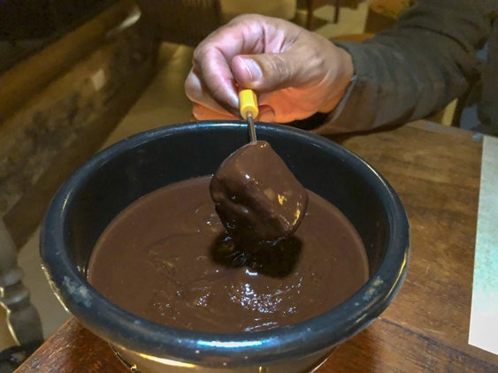 fondue chocolate