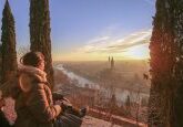 Entardecer em Verona
