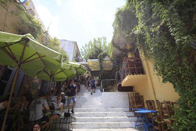 escadaria de Plaka